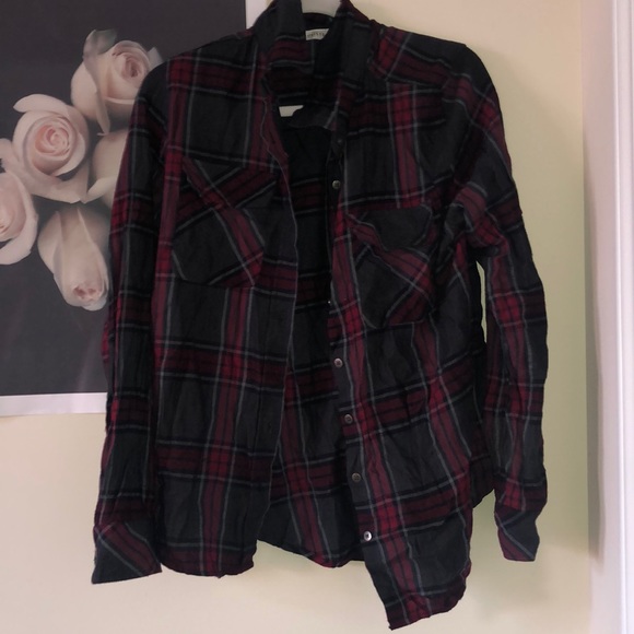 MENDOCINO plaid flannel - Picture 1 of 3